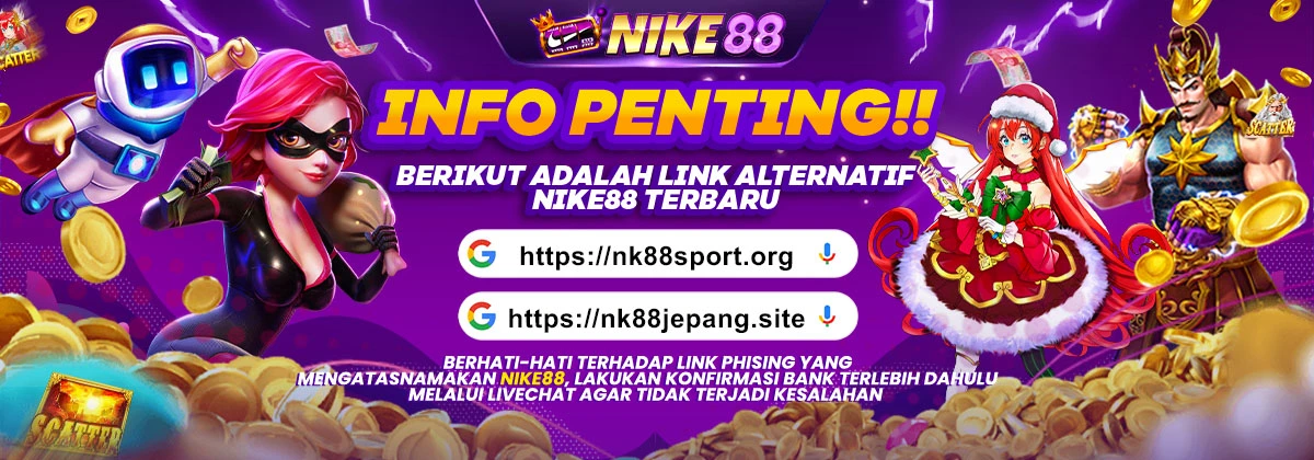 Link alternatif Nike88 : https://nike88medan.com/register